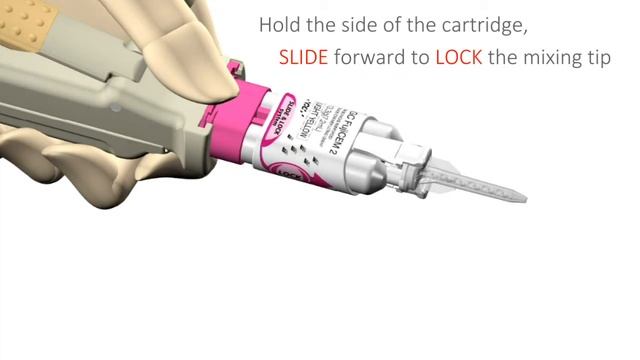 Directions on how to use the GC FujiCEM 2 Slide & Lock system