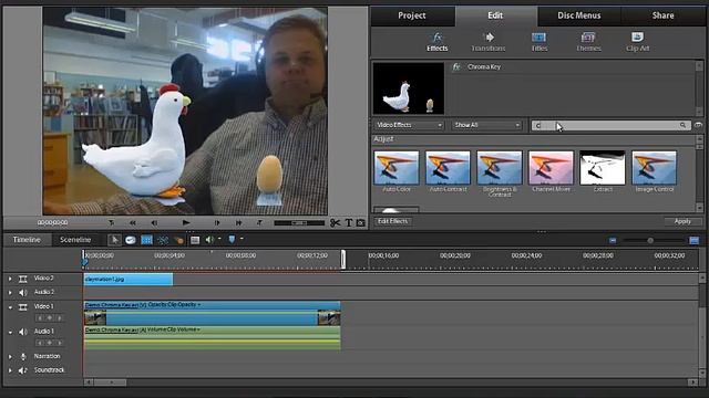Premiere Elements Green Screen