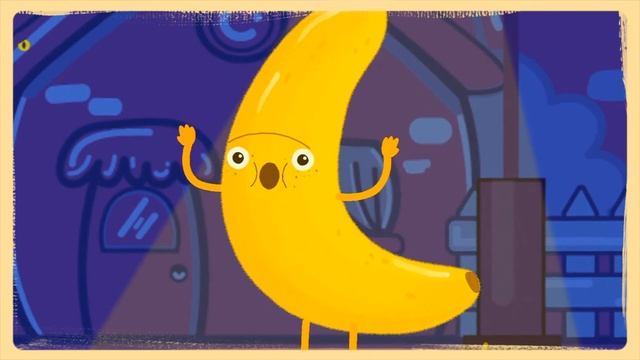 Тень🔍 отделилась🍌 от Банана - Fruity Toons - 97 серия - сумасшедший детский мультик