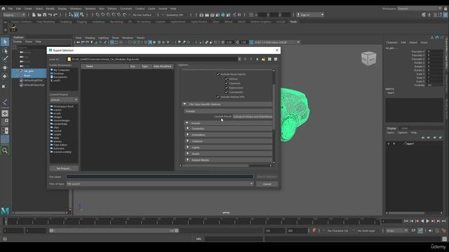 5 -Exporting a Model as a Skeletal Mesh Using FBX