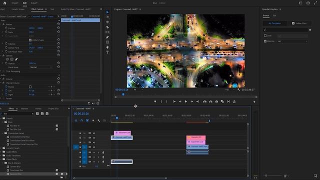Easy Video Blur Effect Tutorial | Premiere Pro 2023