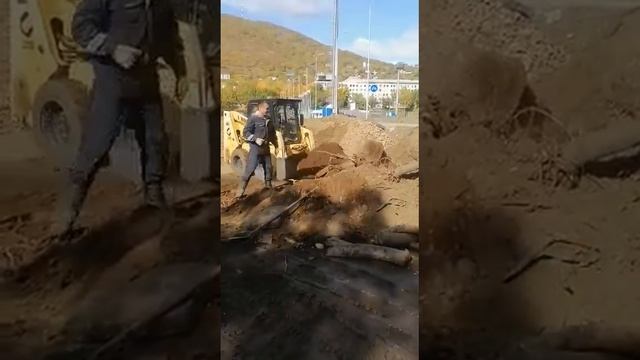 Работа минпогрузчика forway ws 60