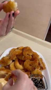 Креветки в панировке