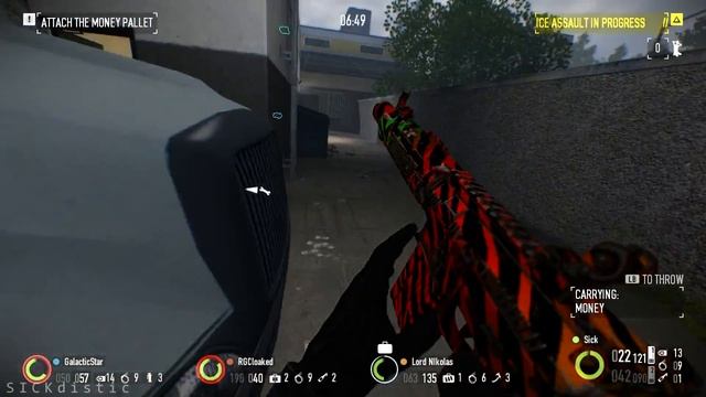 PAYDAY 2 Razor Splitter Krinkov SMG Skin - Enemy Medic - Hoxton Safe Opening