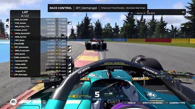 F1 22 - ERO PS F1 - S9 R10 - BELGIAN GP