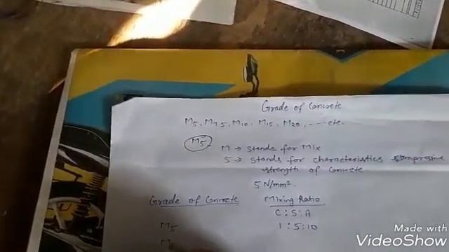 Grade of Concrete || Water cement ratio || what  Proportion  mixing Cement,Sand and Stone ||