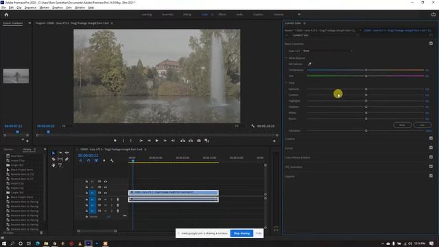 How To Color Grade The Log Footage in Adobe Premiere Pro