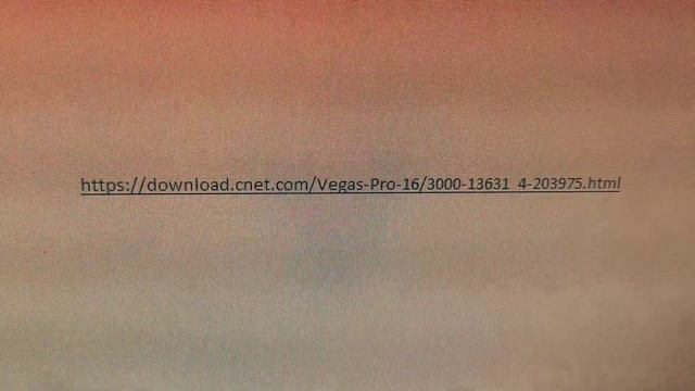 Sony Vegas Pro 16 Free Download (Working 2007)