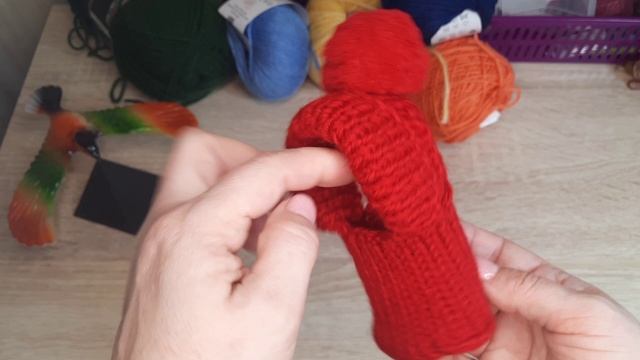 🌈🧶СП "Радуга_3 с Людмилой Красноперовой" 🔴КРАСНЫЙ цвет