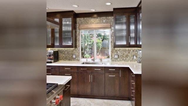 75 Marble Floor Kitchen With Cement Tile Backsplash Design Ideas You'll Love 🟡