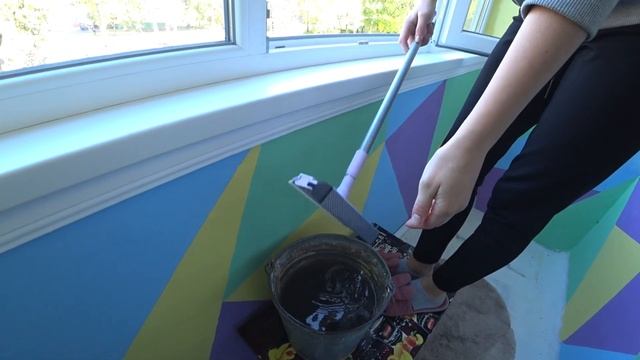 Мотивация на уборку. Мою окна на лоджии.