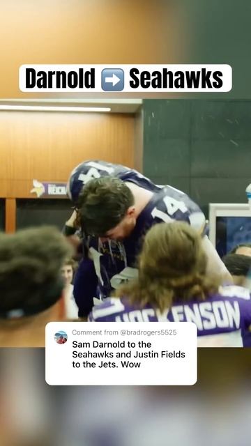 Sam Darnold to Seattle! (Via @vikings)