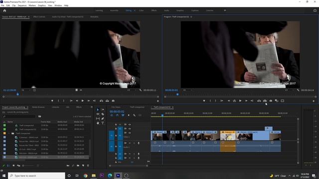 Adobe Premiere Pro Chapter 6.9 Lift edit, extract edit, delete edit & disabling clip