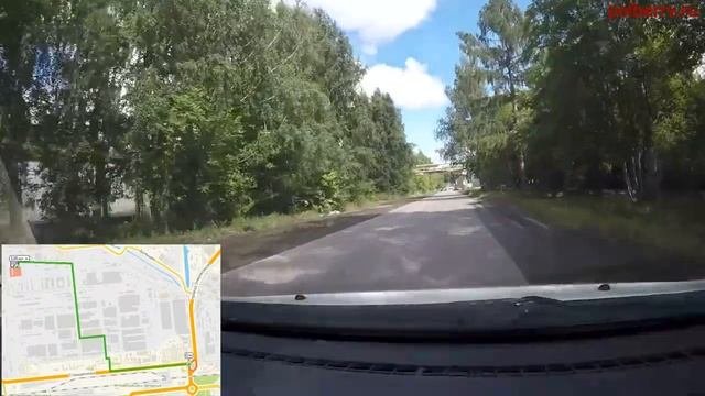 Как проехать на склад ПолБерри в Новосибирске со стороны ул. Станционной