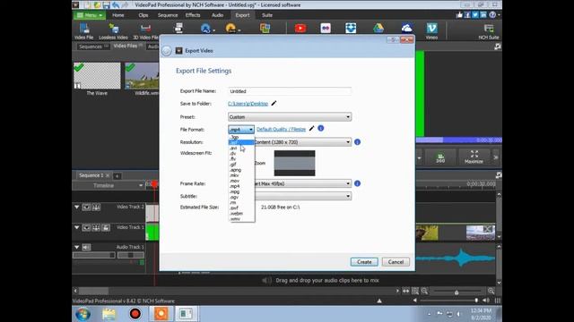 Base Learning | Videopad Video Editor v8.42 | beginner tutorial #1 | AADY GAMER