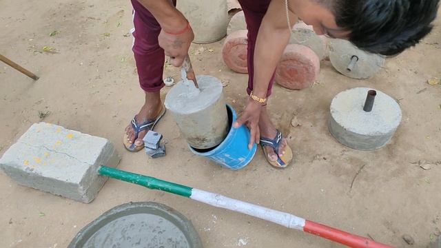 dumbbells kaise banaye | how to make homemade dumbbell | homemade dumbbells