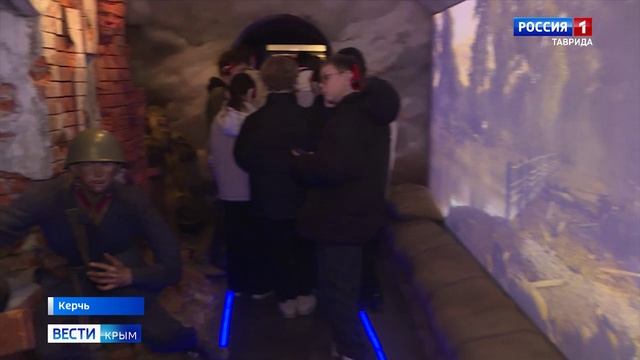 Поезд Победы прибыл в Керчь