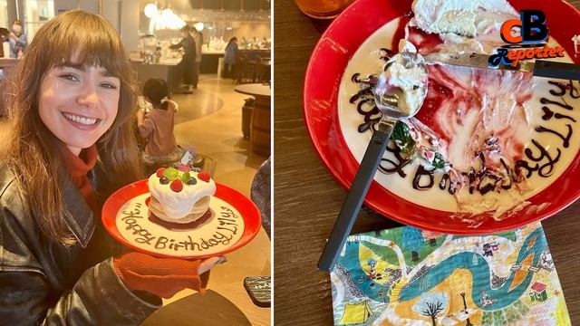 Lily Collins Shares Happy Moments From 34th Birthday Celebration In Japan