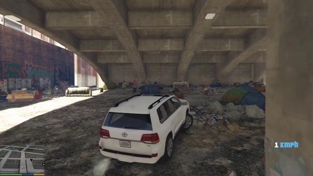 Gta 5 Pakistan/MICHAEL KI NEW LAND CRUISER/Gta 5 real life mods.