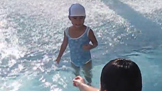 Swimming Sengkang with dance diva Alma  Moreno