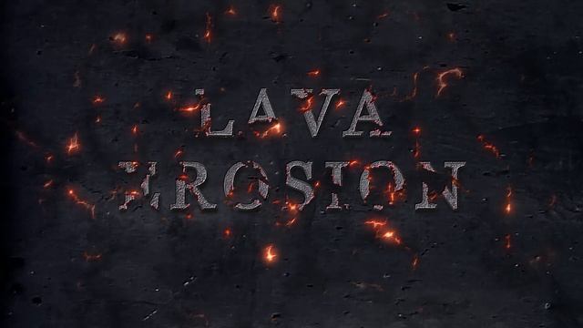 Davinci Resolve/Blackmagic Fusion - fire/lava like text erosion