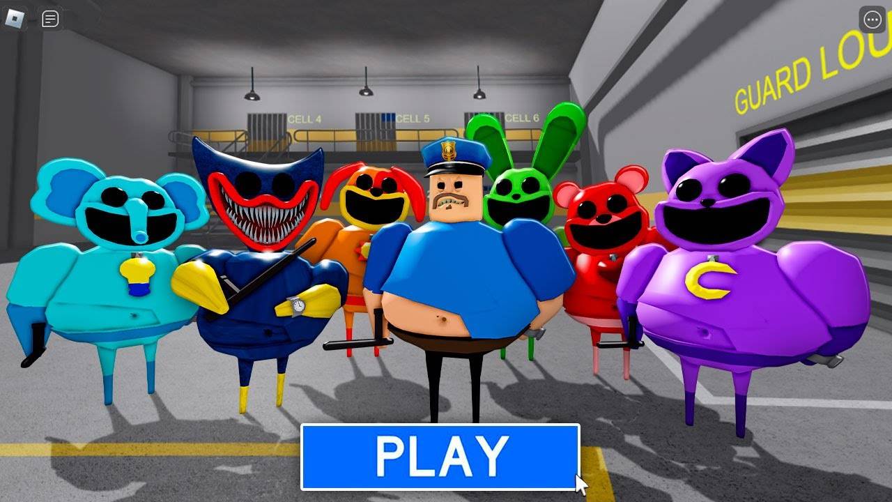 Poppy Playtime BARRY! Walkthrough Full GAMEPLAY в РОБЛОКС(#ROBLOX)