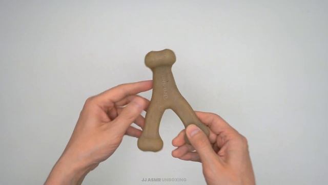 Benebone Made in USA Real Bacon Durable Wishbone Dog Chew Toy Unboxing