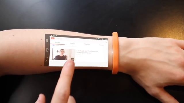 cicret bracelet unique gadgets 2019 | Hindi | Unique Tech BR