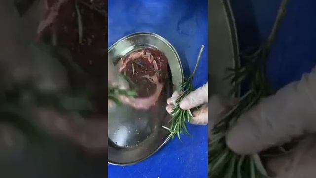 #how стейк рибай /rib eye steak /мясо с овощами/ рибай на мангале /ribai