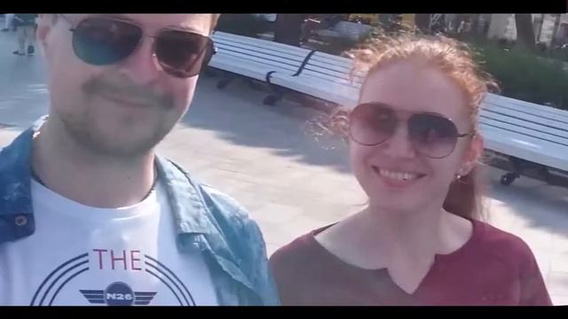 Никита и Ксюша в Ялте