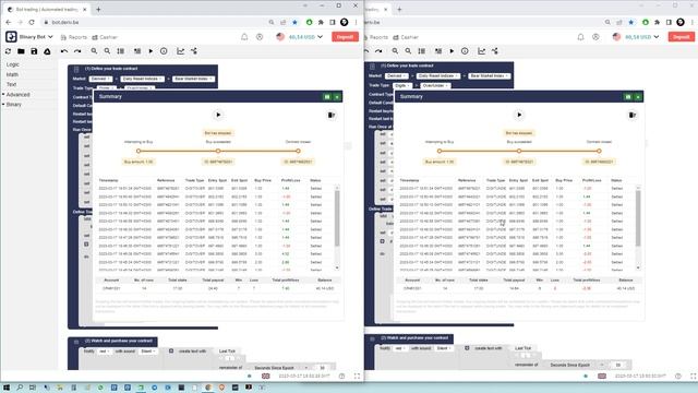 Новая быстрая версия бота ХЕДЖ без нуля 0 и уже 40$  на реальном счете