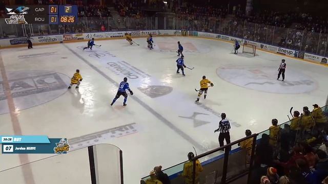 Rapaces de Gap 1-4 Dragons de Rouen - Highlights - Synerglace Ligue Magnus 2023/24
