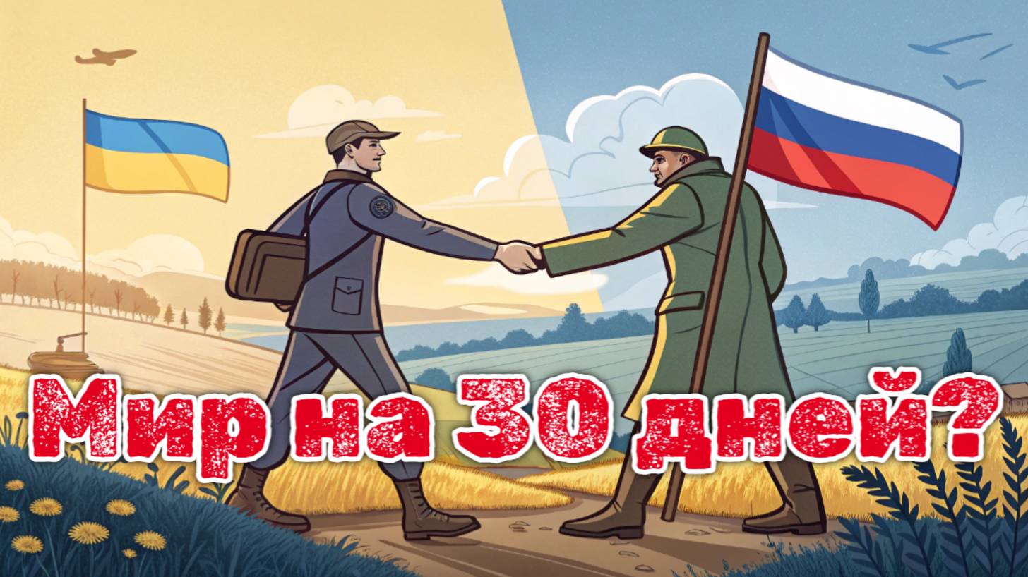 Мир на 30 дней? Новый план США для Украины!