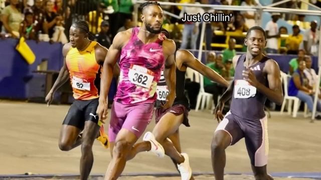 The 100 Meter Dash JUST GOT EVEN CRAZIER || Kishane Thompson VS. Noah Lyles - 2024 Paris Olympics