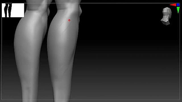 Female Anatomy | Pose Study | Timelapse | Zbrush I Part - 1