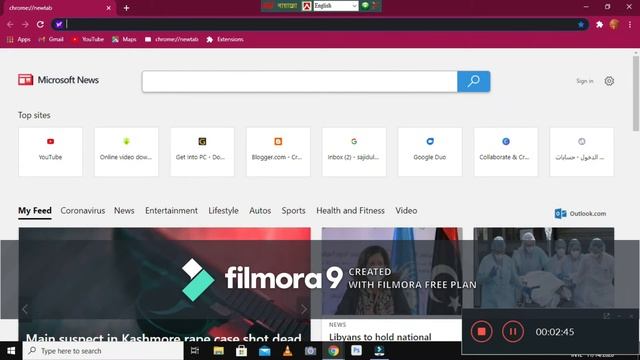 SCREEN RECORD BY FILMORA APPS