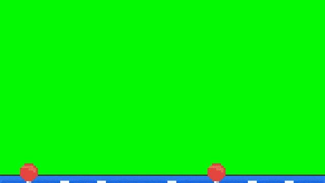 arcade game machine transition Premiere pro After effects Green Screen Chroma Key gb
