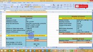 How to calculate number of bricks cement and sand in brick wall in Urdu