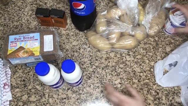 Скупилась в супермаркете