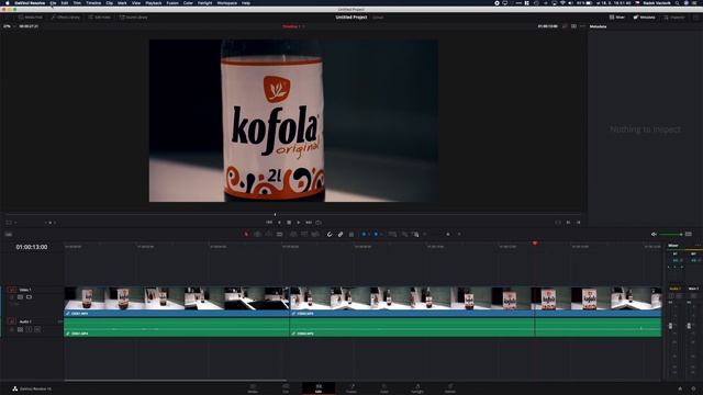 Davinci Resolve Proxy Workflow trochu jinak, Sony A7III