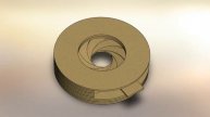 Cardboard Mechanical Iris Diaphragm