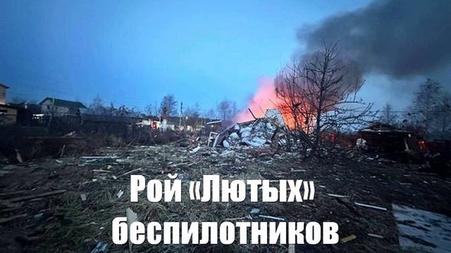 Зеленский бросил на Москву рой «Лютых» беспилотников - Война на Украине