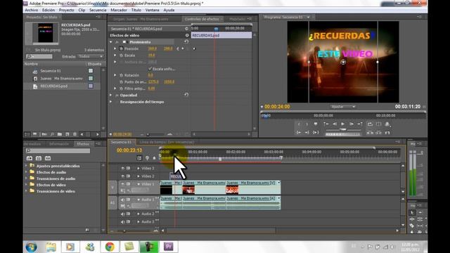 tutorial de adobe premiere cs5