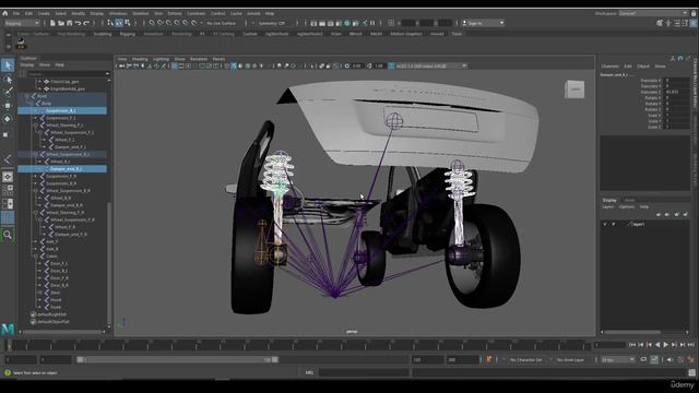 4 -Binding Geometry to Bones (Skining)