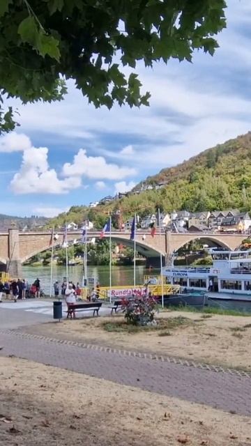 FERRY FROM COCHEM TO TRIER #shorts