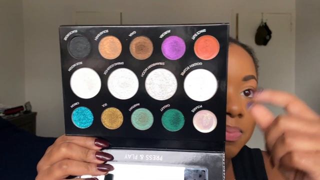 DANESSA MYRICKS LIGHTWORK VOLUME 3 | LIVE SWATCHES ON DEEP SKIN | 4 LOOKS!!