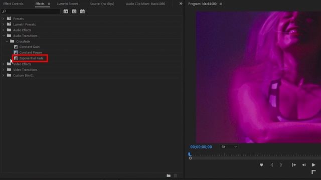 How To Make AUDIO FADE In Premiere Pro