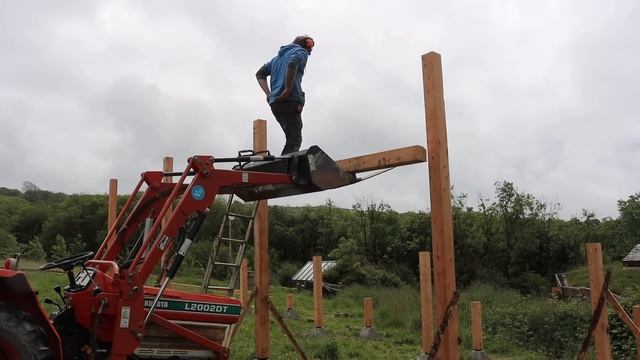 8.4 Kw Timber Framed Solar System Part 1 The Frame