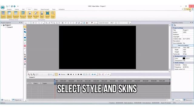 How to Customize VSDC Free Video Editor's User Interface