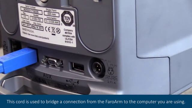FARO - Quantum FaroArm Introduction and Setup